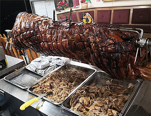 pig roast catering wales