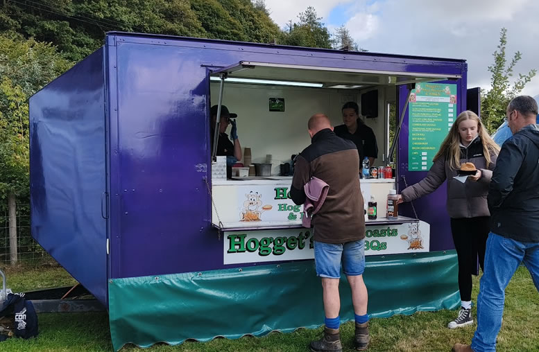 Box Burger catering van
