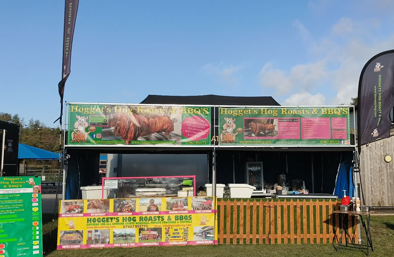 Hogget's hog roast gazebo