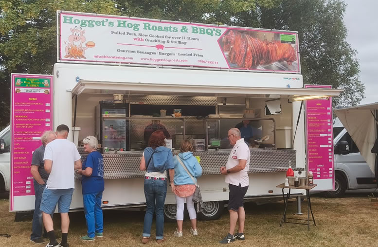 HHR Catering purpose-built catering trailer